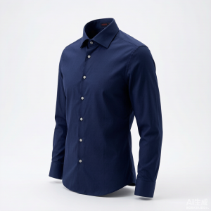 HUGO Jason Slim Fit Formal Shirt Navy