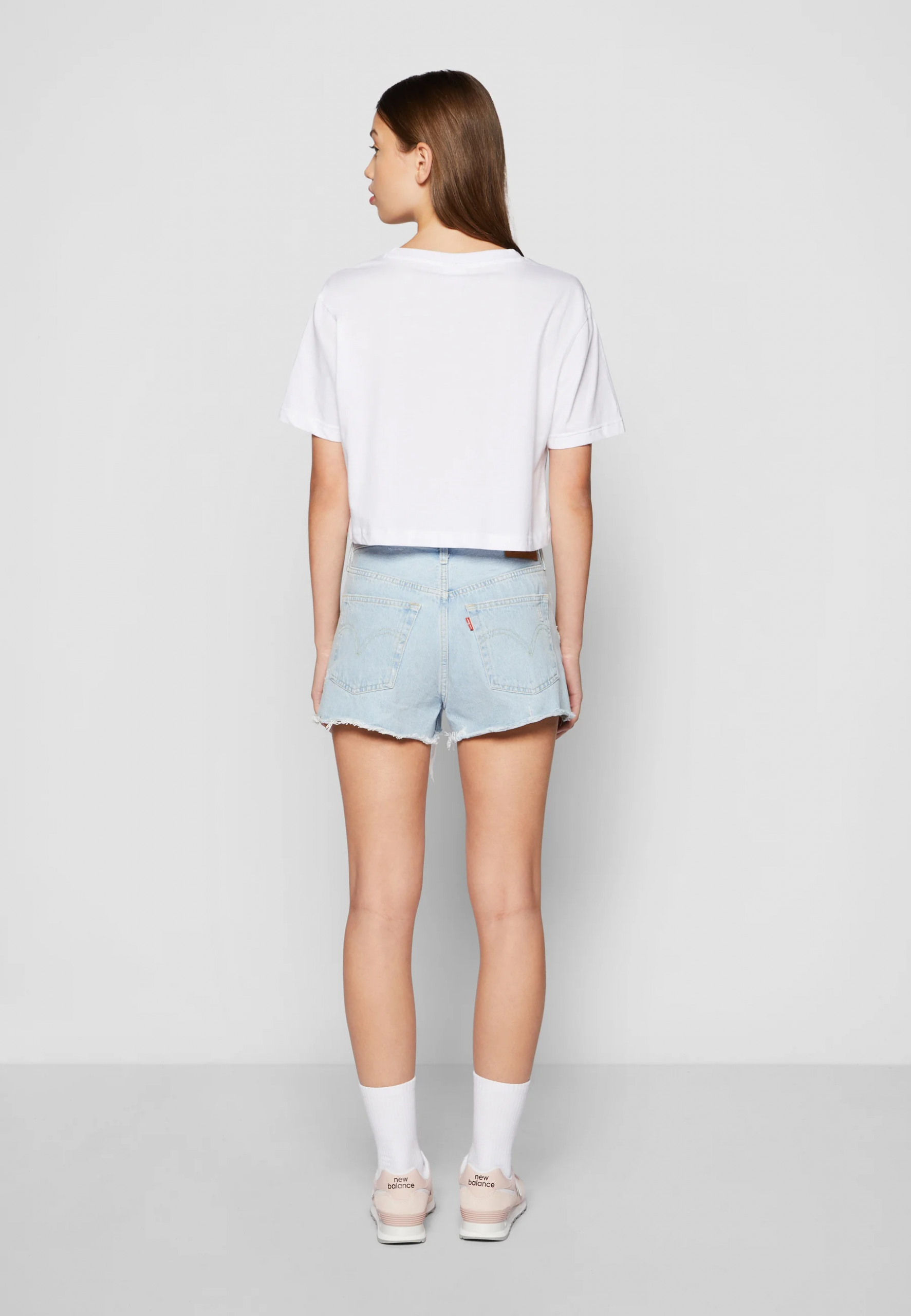 Urban Classics LADIES SHORT OVERSIZED TEE – Basic T-Shirt – White – Bild 3