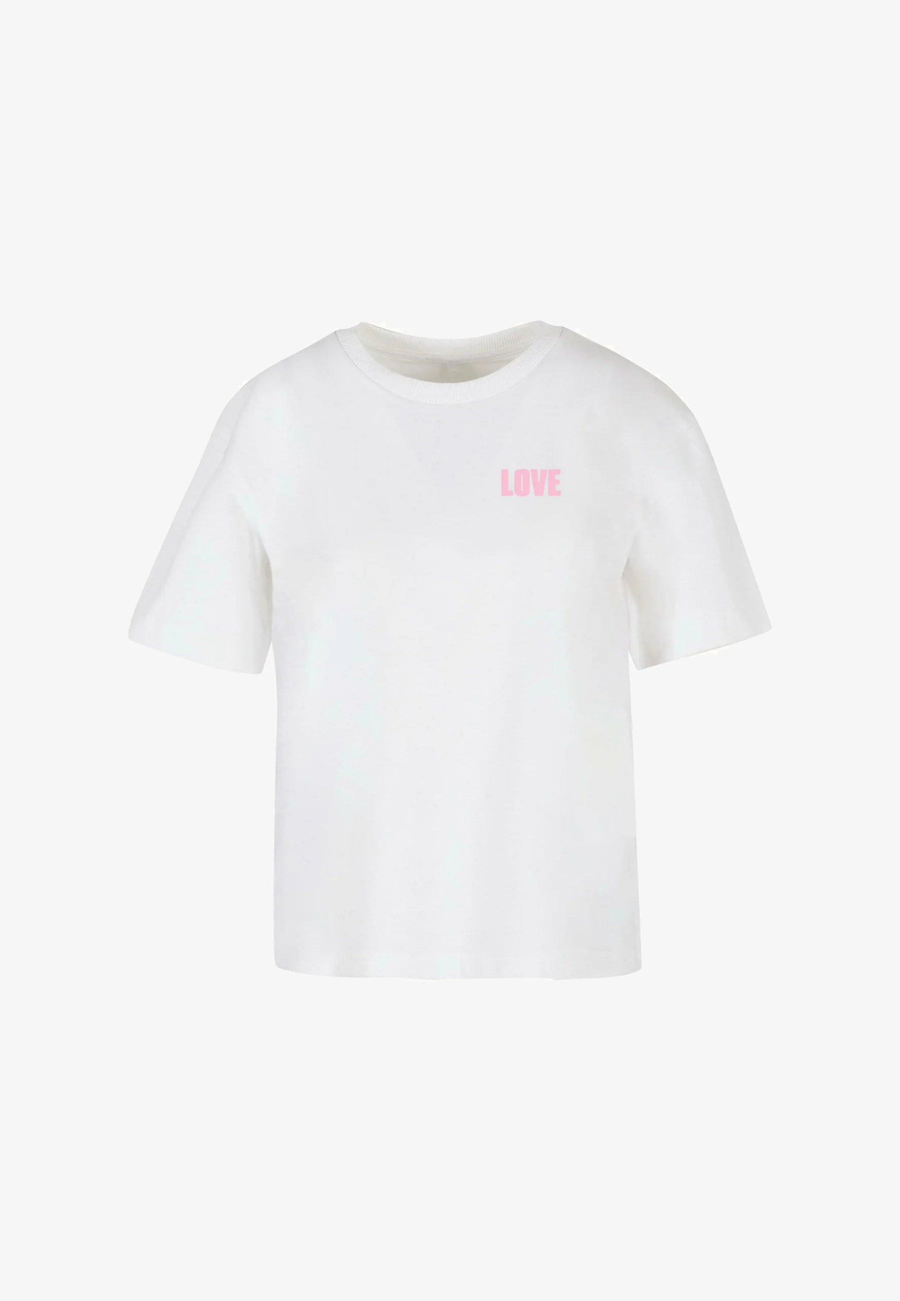 Mister Tee ALL WE NEED IS LOVE TEE – T-Shirt Print – White – Bild 6