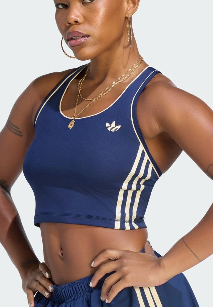 adidas Performance SUPERSTAR BRA TEE - Print T-Shirt - maroon – Bild 4