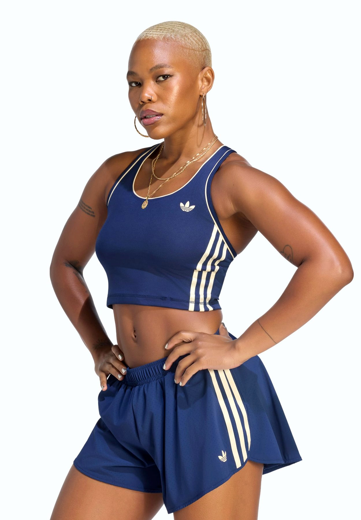 adidas Performance SUPERSTAR BRA TEE - Print T-Shirt - maroon – Bild 5