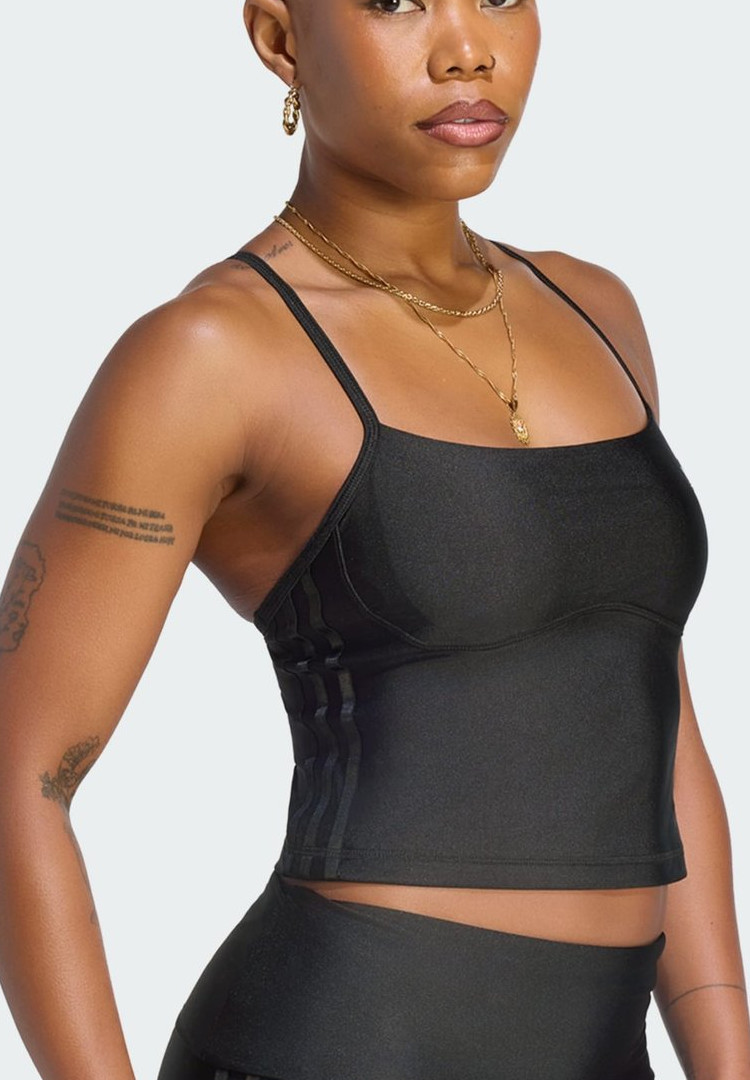 adidas Performance SPORT TANK PADDED - Top - black – Bild 4