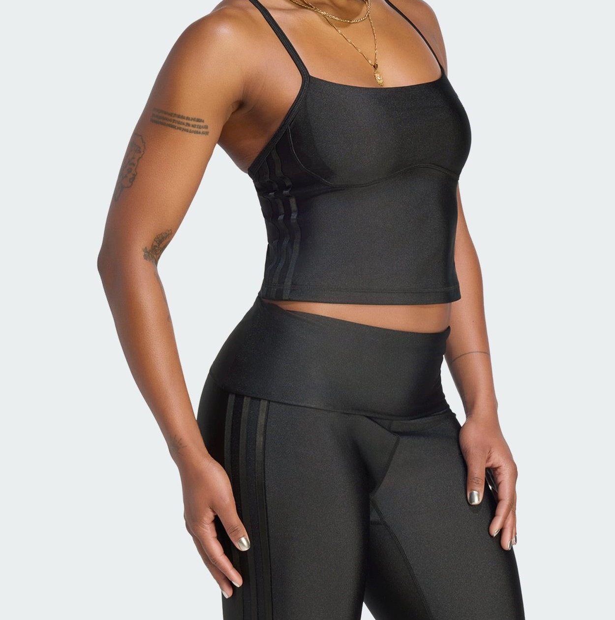 adidas Performance SUPERSTAR BRA TEE - Print T-Shirt - night indigo – Bild 3