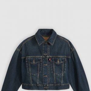 Levi's LOOSE CROP TRUCKER - Denim Jacket - high vibration