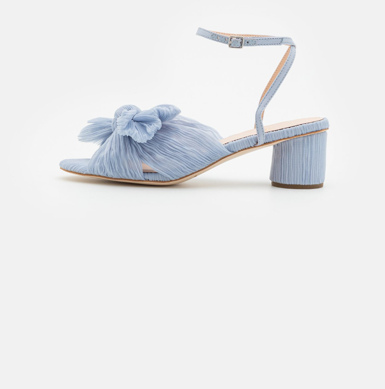 Loeffler Randall DAHLIA BOW LOW HEEL - Sandals - blue – Bild 3