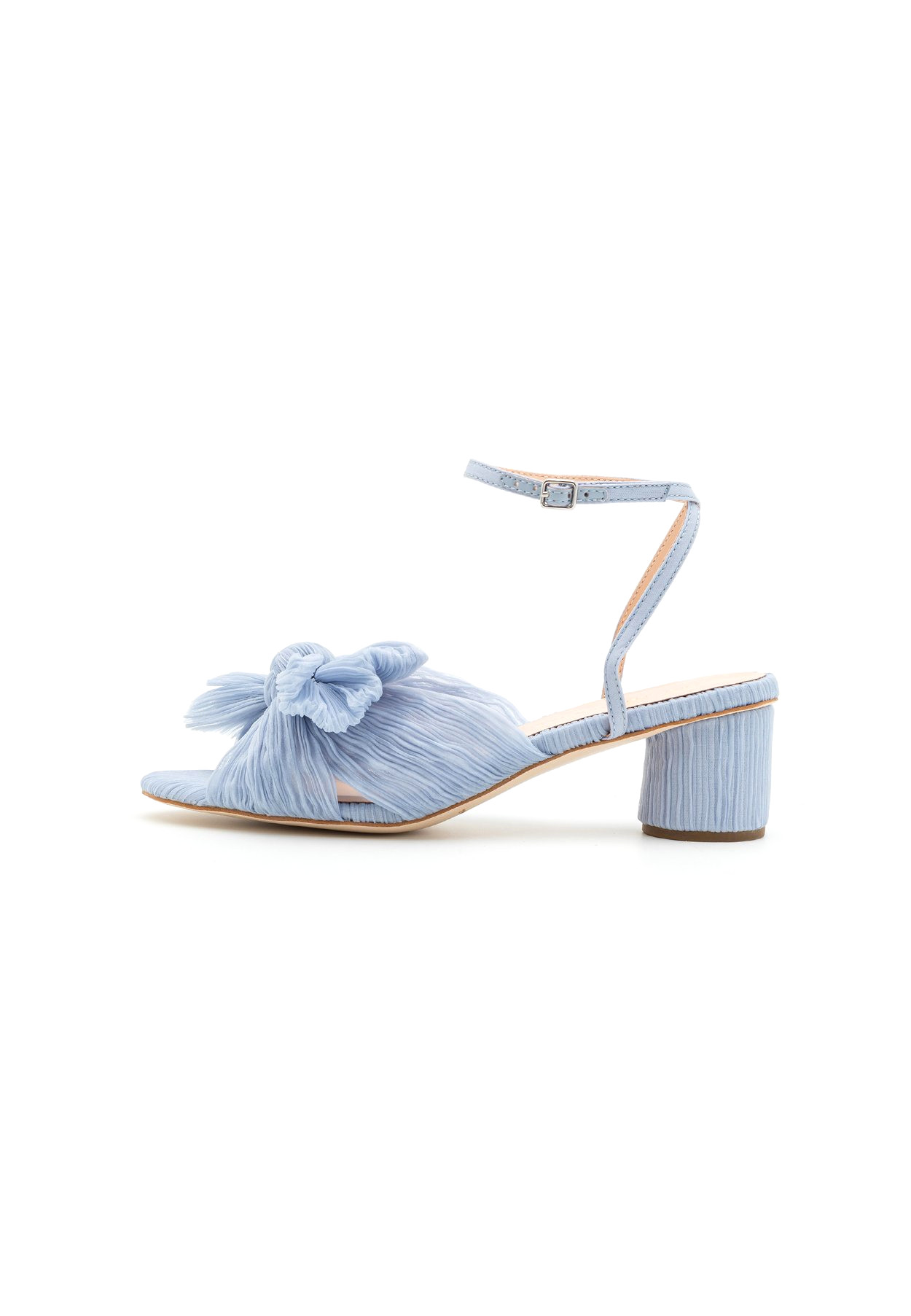 Loeffler Randall DAHLIA BOW LOW HEEL - Sandals - blue – Bild 5