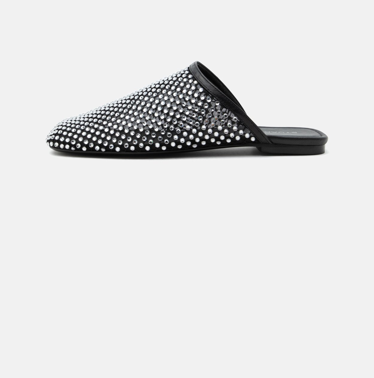 Stuart Weitzman BAREITALL SHINE MULE - Mules - black – Bild 3