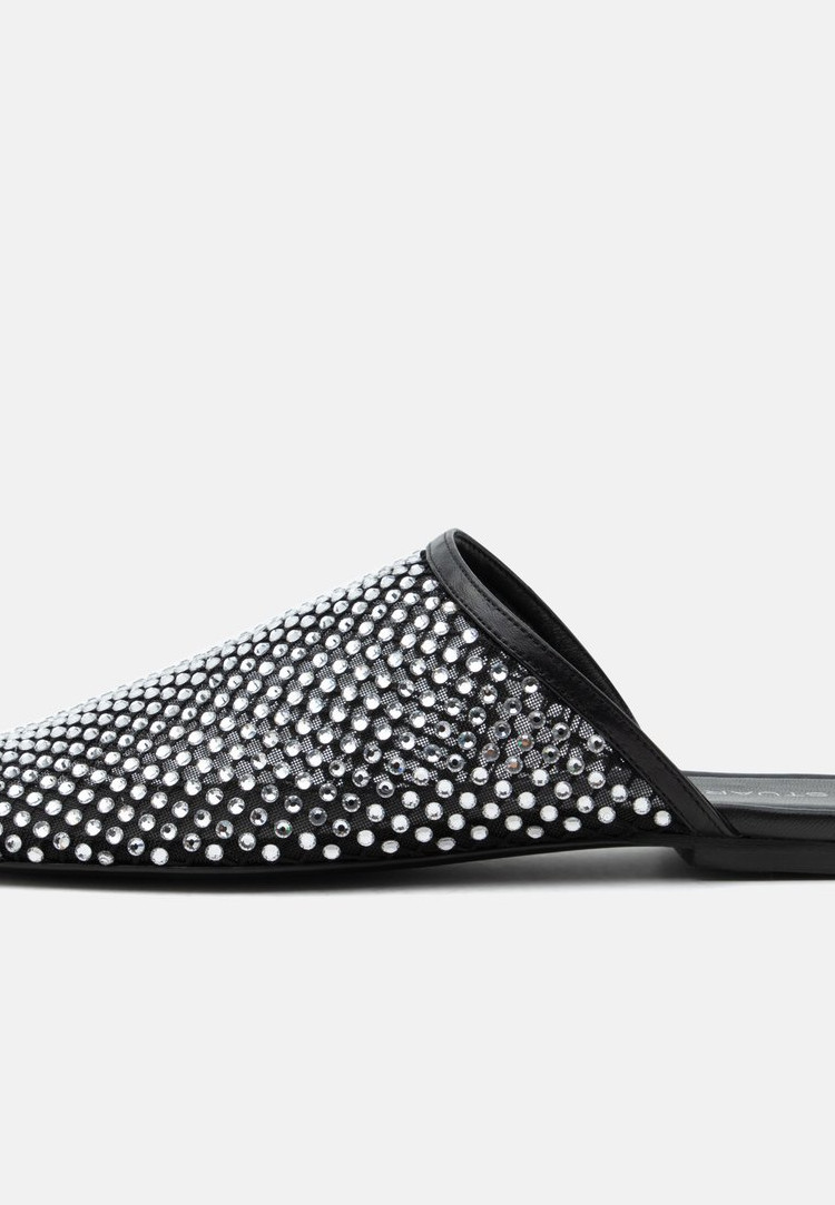 Stuart Weitzman BAREITALL SHINE MULE - Mules - black – Bild 4