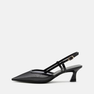 Stuart Weitzman VINNIE SLINGBACK - Classic Heels - black