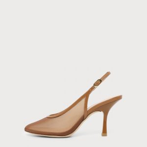 Stuart Weitzman BAREITALL SLINGBACK - High Heels - boho tan