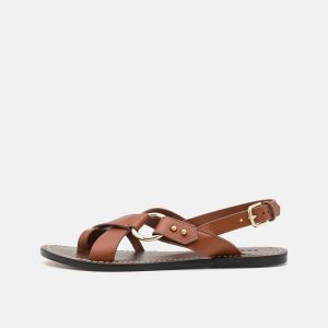 Sœur FLORENCE - Sandals - cognac