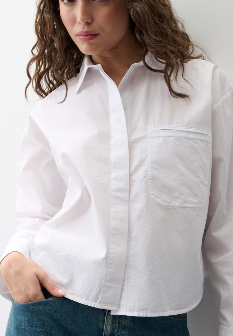 OPUS PANTS LANGARMBLUSE FEMI - Button-Down Blouse - white – Bild 4