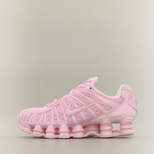 Nike Sportswear SHOX TL - Trainers - pink foam/metallic silver