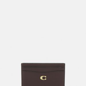 COACH ESSENTIAL CARD CASE - Wallet - maple