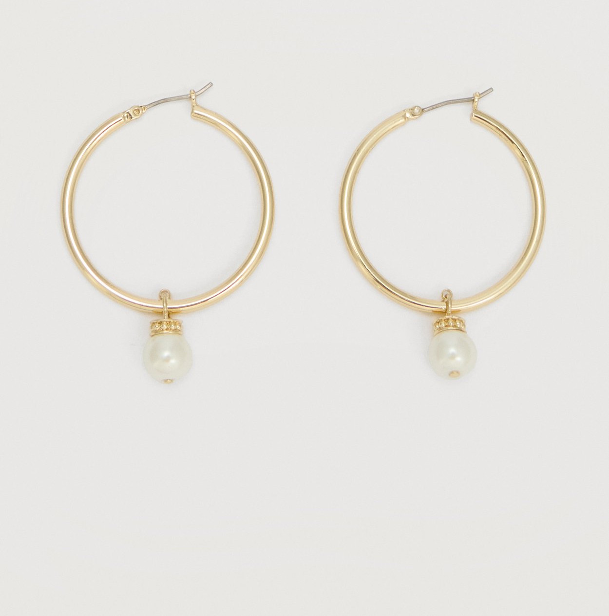 Lauren Ralph Lauren PEARL DROP - Earrings - gold-coloured/white – Bild 3