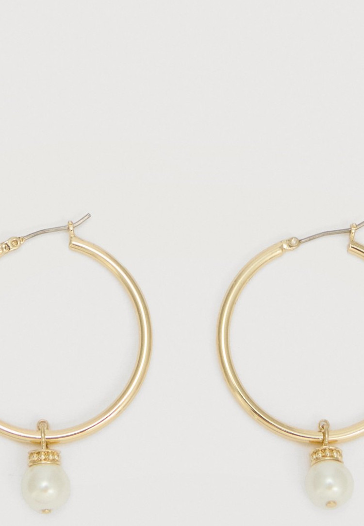 Lauren Ralph Lauren PEARL DROP - Earrings - gold-coloured/white – Bild 4
