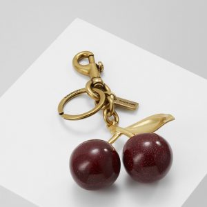 COACH CHERRY BAG CHARM - Keyring - red
