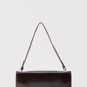 Gina Tricot SMALL SHOULDER BAG - Handbag - burgundy