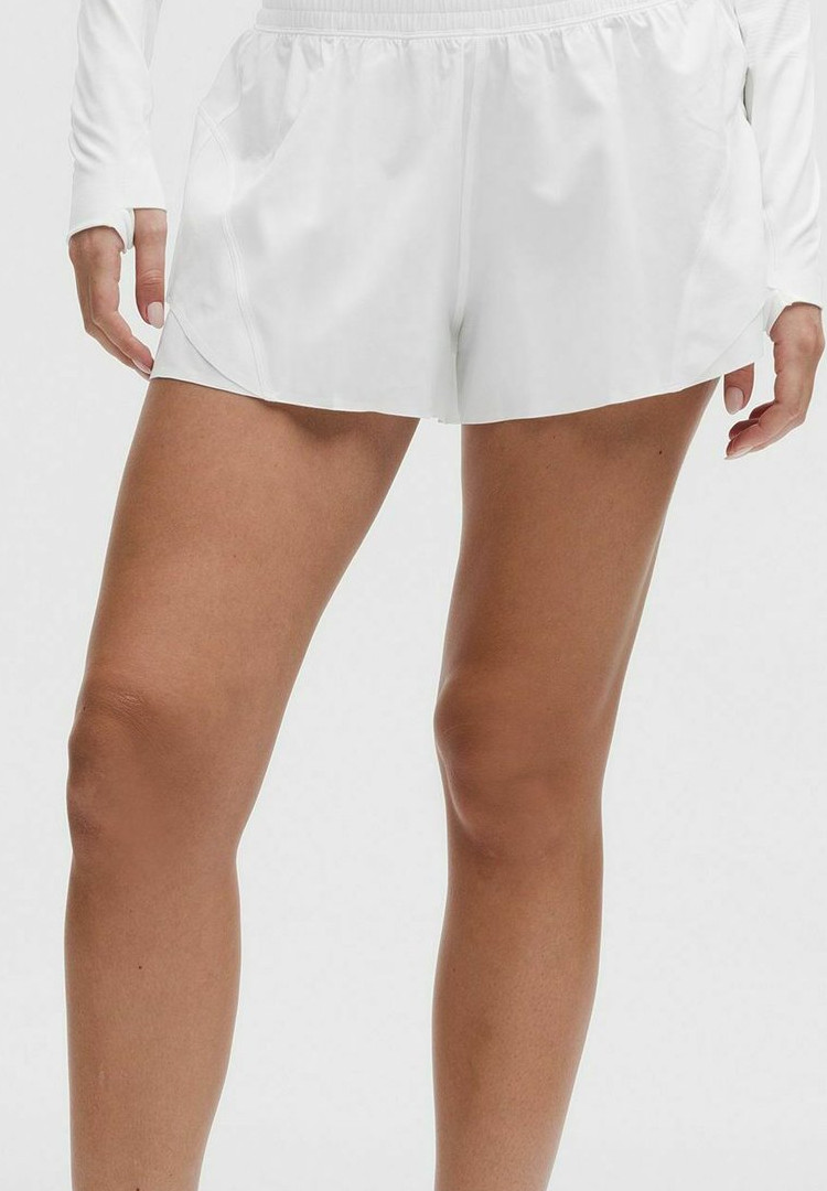 lululemon SHAKE IT OUT HIGH-RISE RUN 6CM - Sports Shorts - white – Bild 4