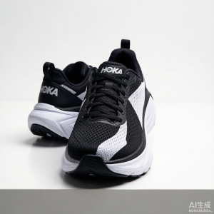 HOKA Clifton 11 Black White
