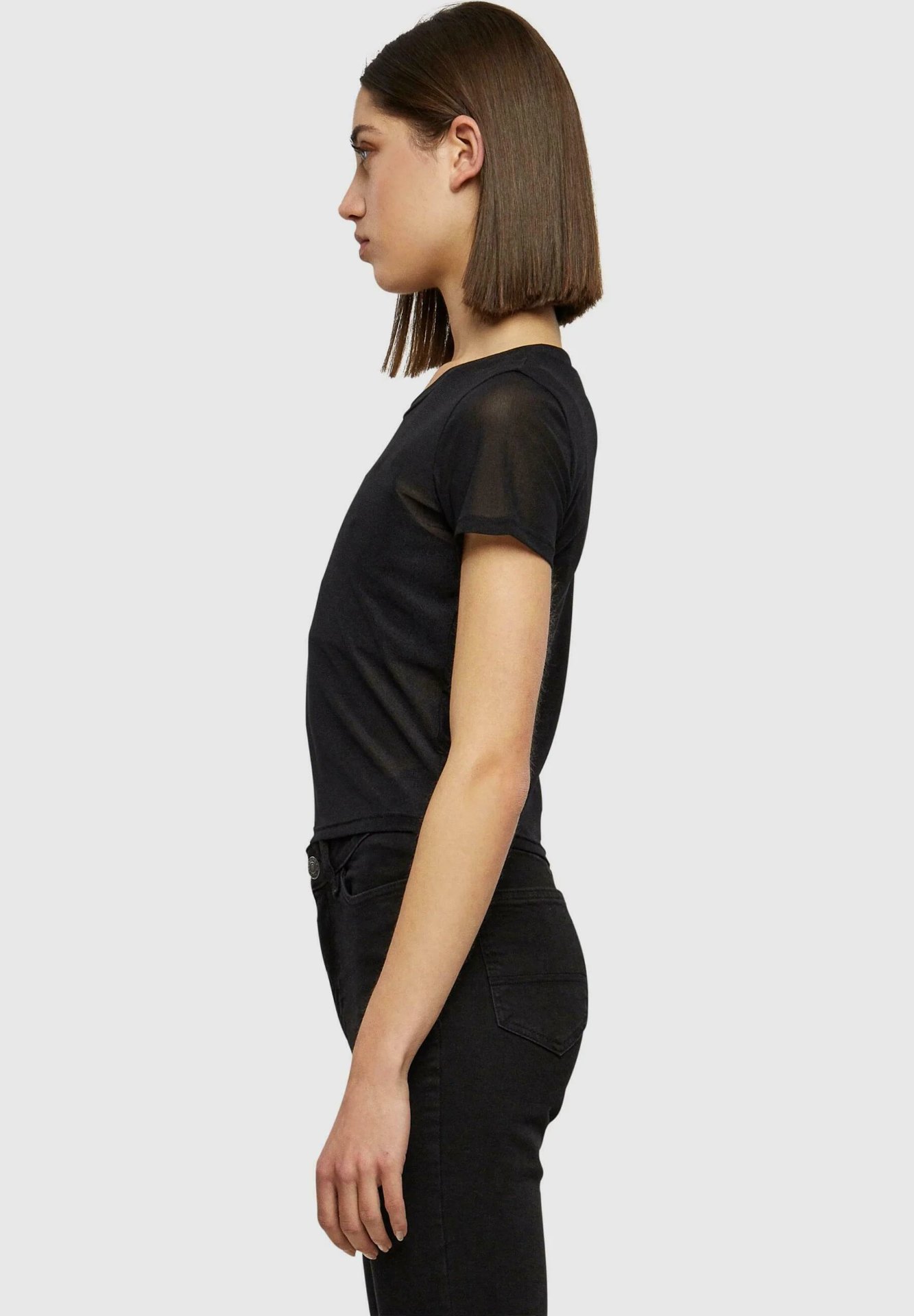Urban Classics T-Shirt Basic – Schwarz – Bild 4
